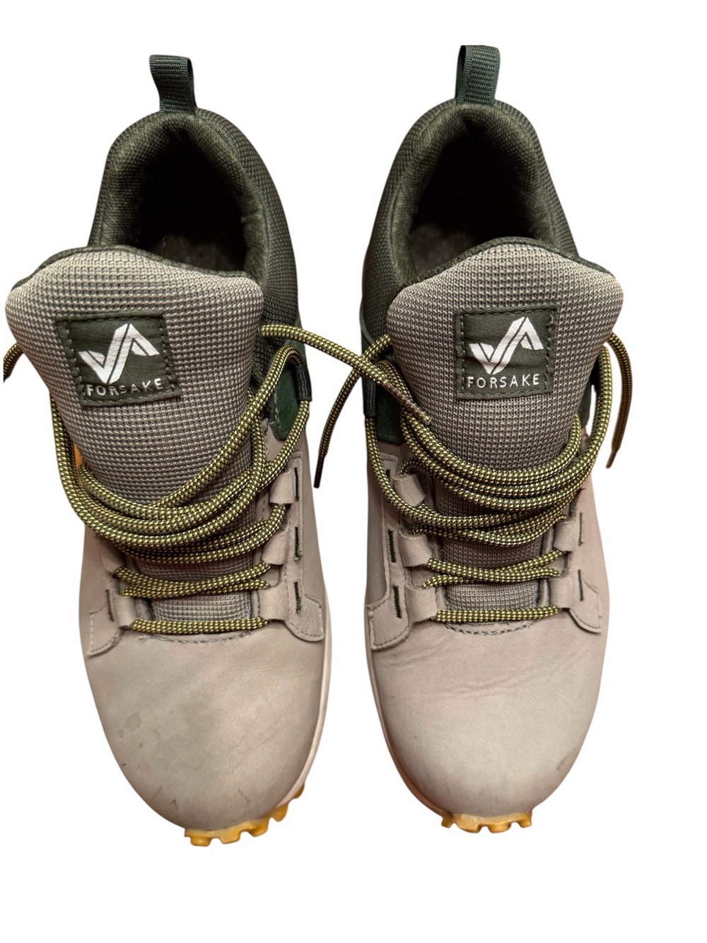Forsake Range Low Waterproof Suede Hiking Lace Up Shoes Men’s US 9.5